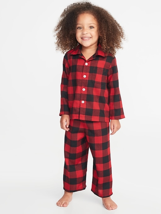 View large product image 1 of 1. Printed Pajama Set For Toddler & Baby