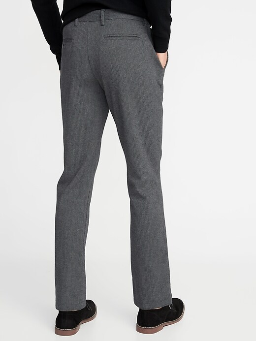 View large product image 2 of 2. Straight Built-In Flex Textured Ultimate Chinos