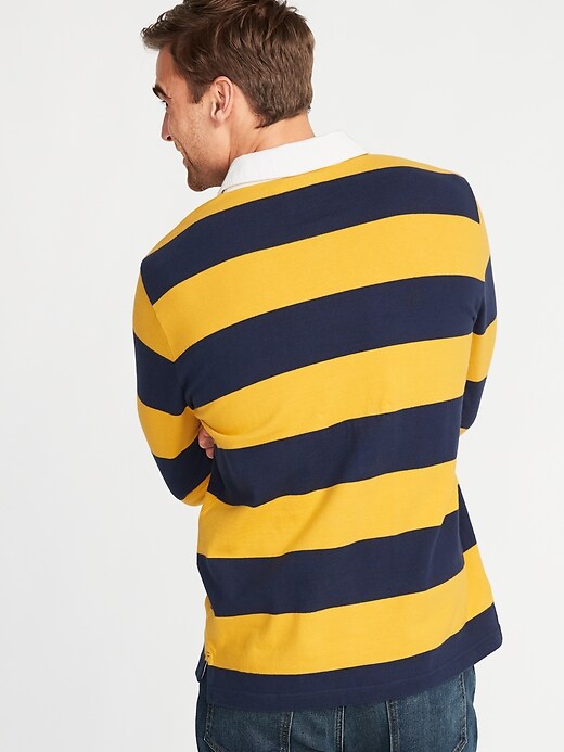 Image number 2 showing, Striped Thick-Knit Jersey Rugby