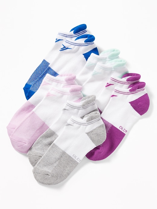 Old Navy Athletic Ankle Socks 5-Pack for Women - 3788980220000
