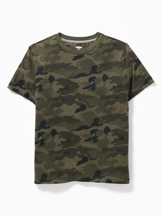View large product image 1 of 3. Softest Printed Crew-Neck Tee For Boys
