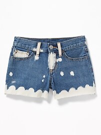 View large product image 3 of 3. Jean Cut-Off Shorts for Girls
