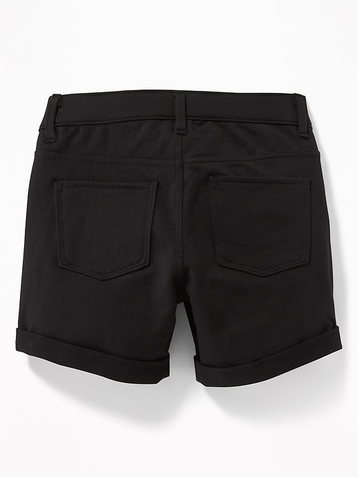 View large product image 2 of 3. Cuffed French Terry Shorts For Girls