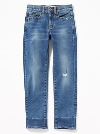 View large product image 3 of 3. Karate Built-In Flex Max Distressed Jeans for Boys