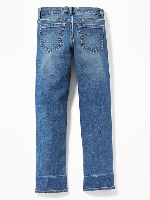 View large product image 2 of 3. Karate Built-In Flex Max Distressed Jeans for Boys