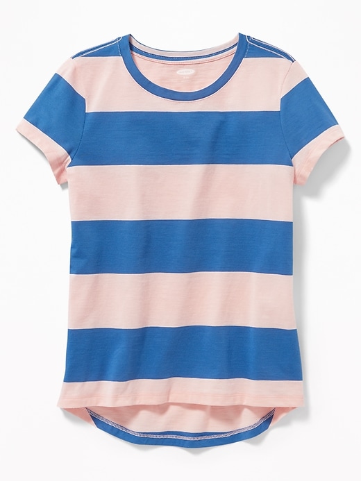 View large product image 1 of 2. Softest Crew-Neck Tee for Girls