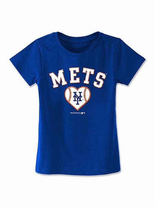 View large product image 1 of 1. MLB&#174 Team Heart Graphic Tee for Toddler Girls