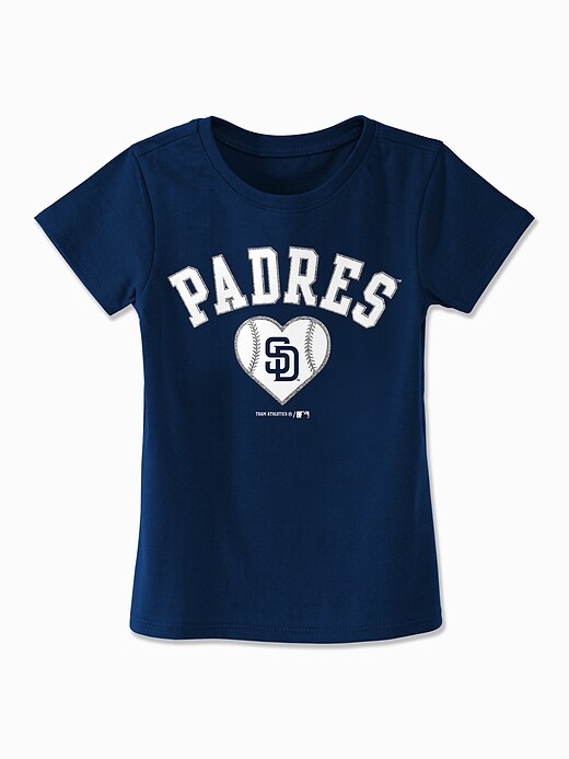 View large product image 1 of 1. MLB&#174 Team Heart Graphic Tee for Toddler Girls