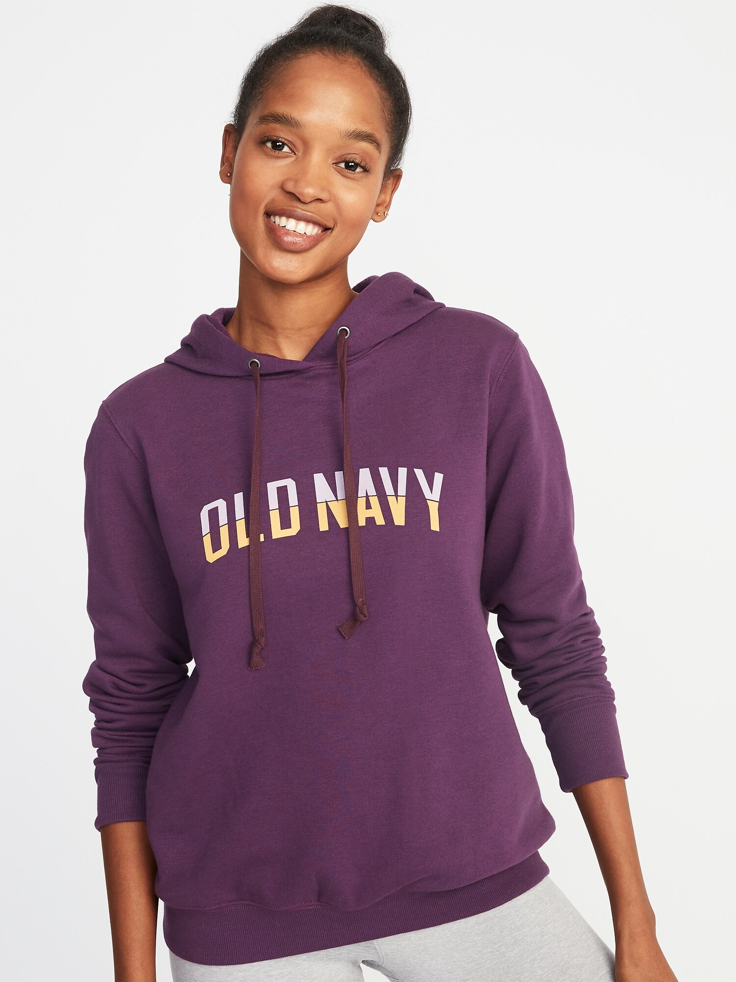 Vintage Logo-Graphic Pullover Hoodie for Women | Old Navy