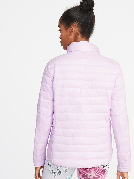 Image number 2 showing, Packable Quilted Nylon Jacket for Women