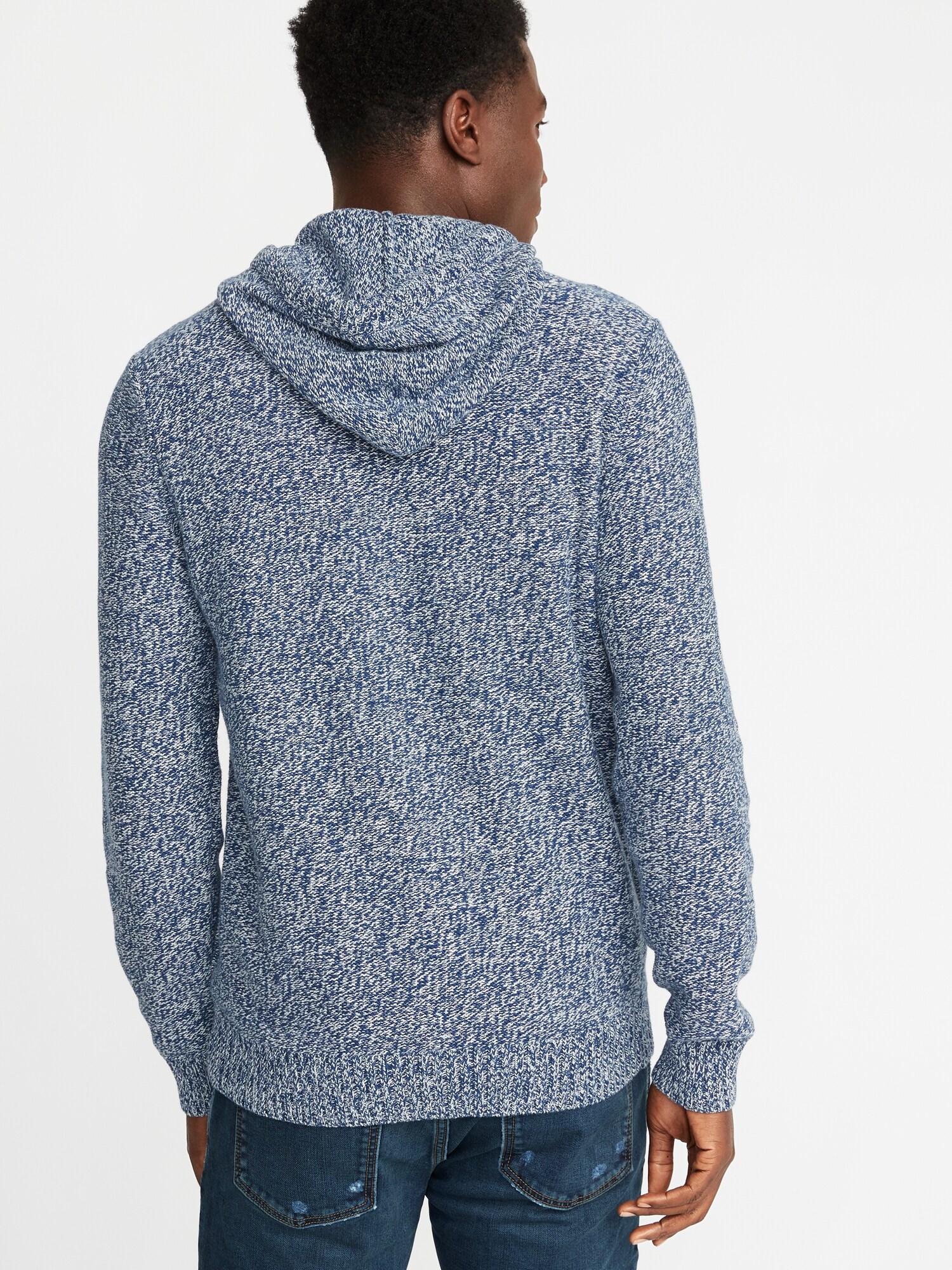 SweaterKnit Hoodie for Men Old Navy