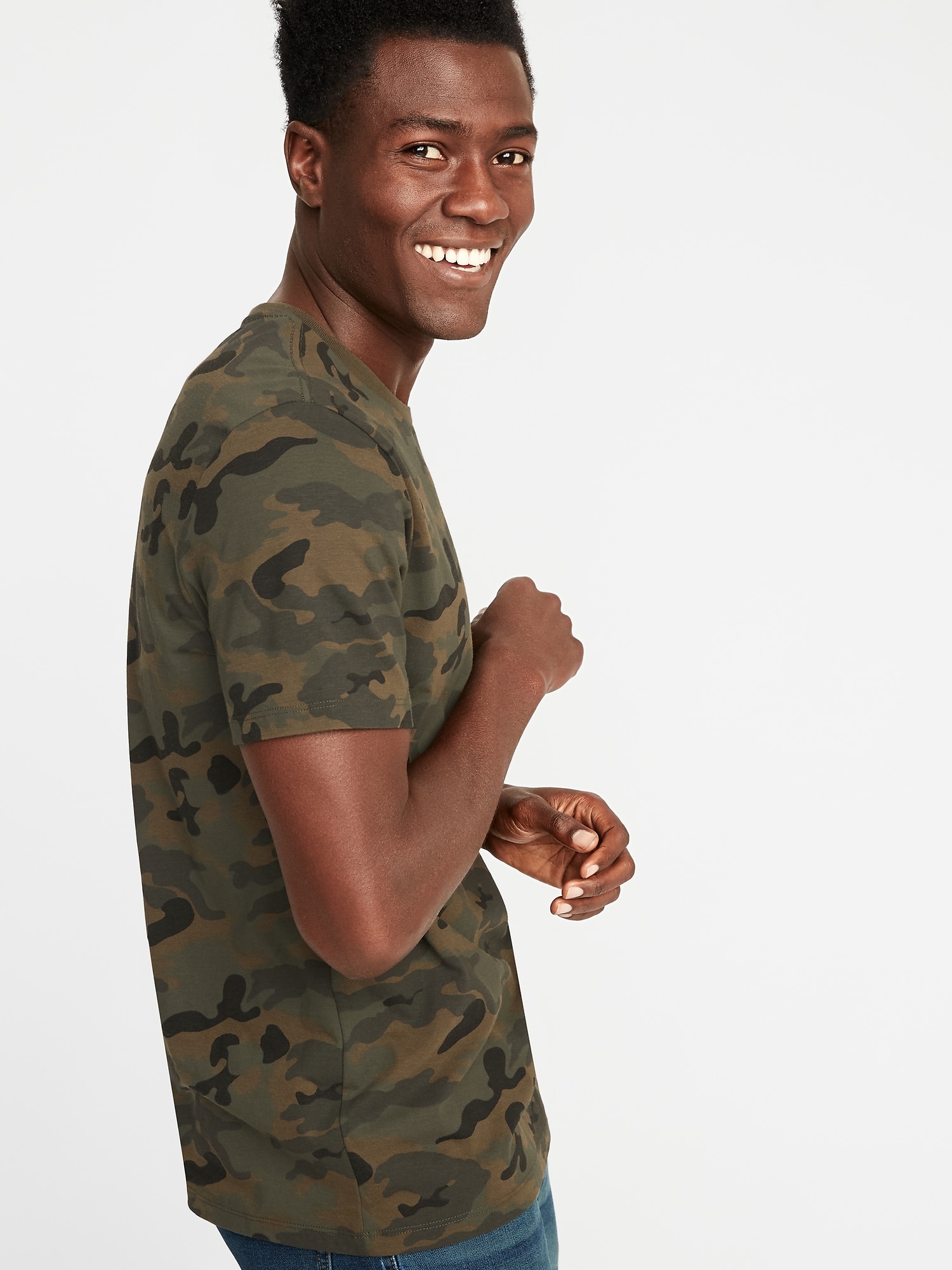 old navy camouflage shirt