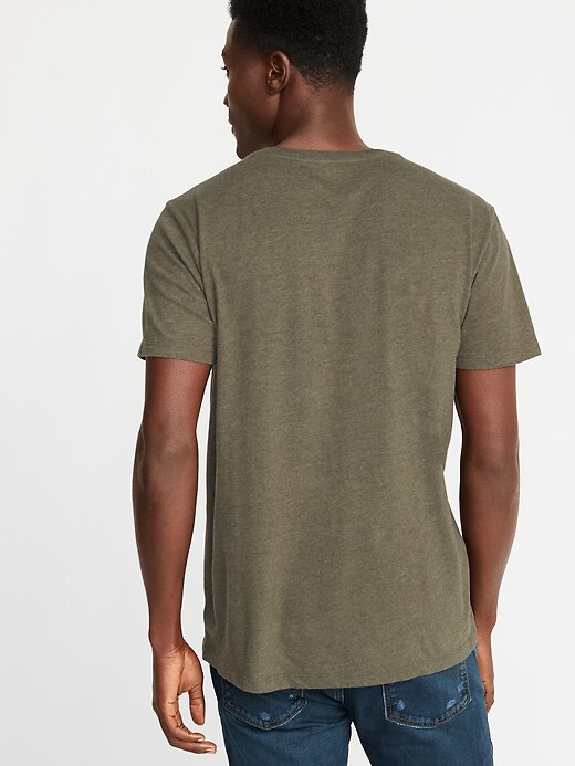 Image number 2 showing, Soft-Washed Jersey Henley