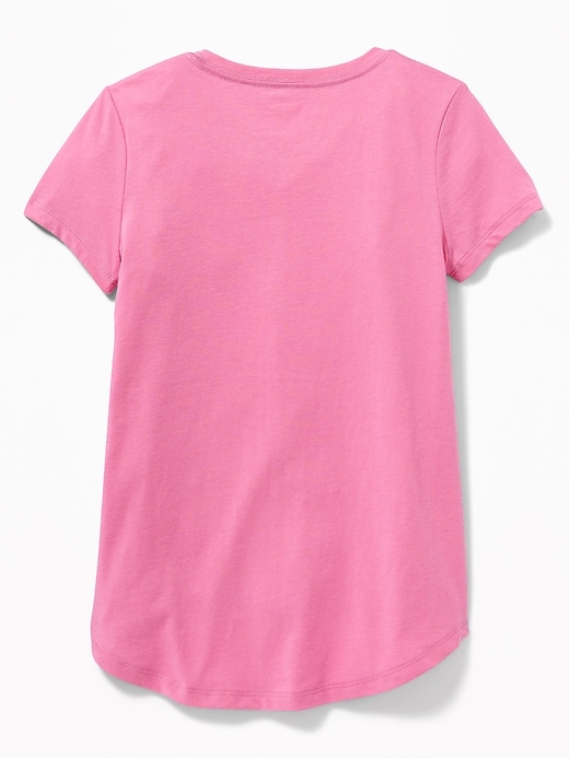 Relaxed Softest Pocket Tee for Girls | Old Navy