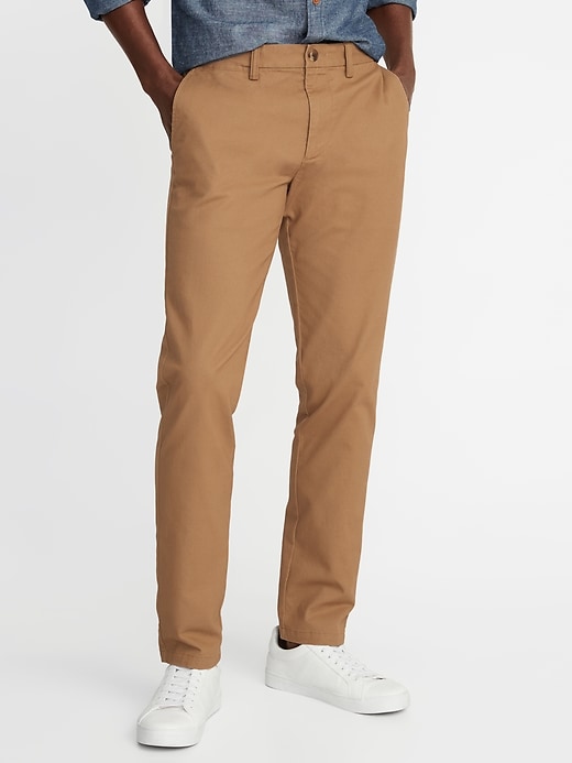 View large product image 1 of 2. Relaxed Slim Ultimate Built-In Flex Khakis for Men