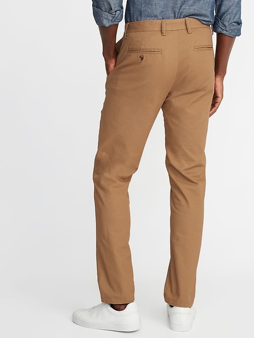 View large product image 2 of 2. Relaxed Slim Ultimate Built-In Flex Khakis for Men