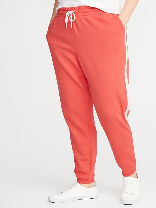 View large product image 1 of 1. Plus-Size French-Terry Joggers