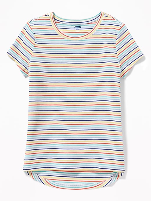 View large product image 1 of 1. Softest Crew-Neck Tee for Girls