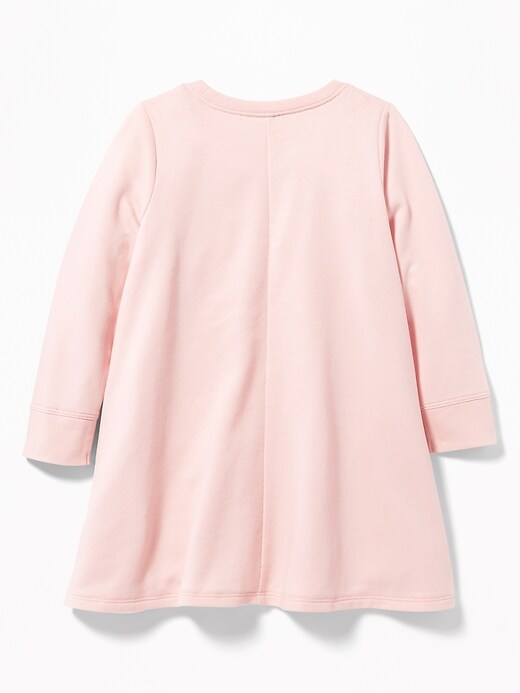 View large product image 2 of 3. Sweatshirt Swing Dress for Toddler Girls