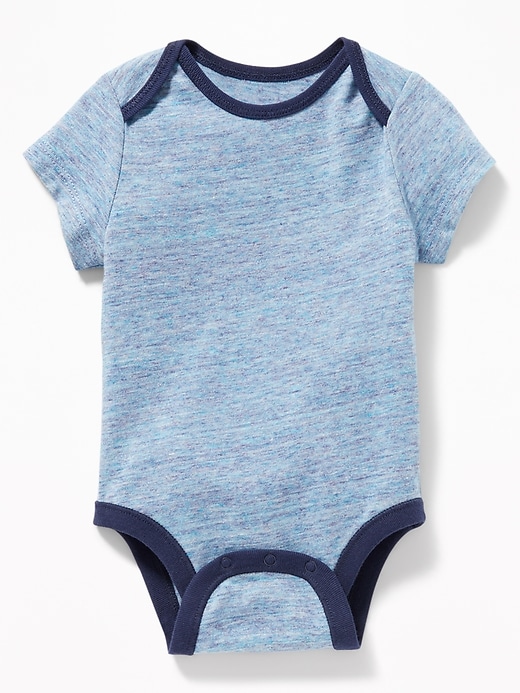 View large product image 1 of 2. Heathered Bodysuit for Baby