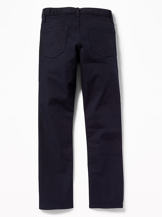 View large product image 2 of 3. Karate Built-In Flex Max Never-Fade Jeans for Boys