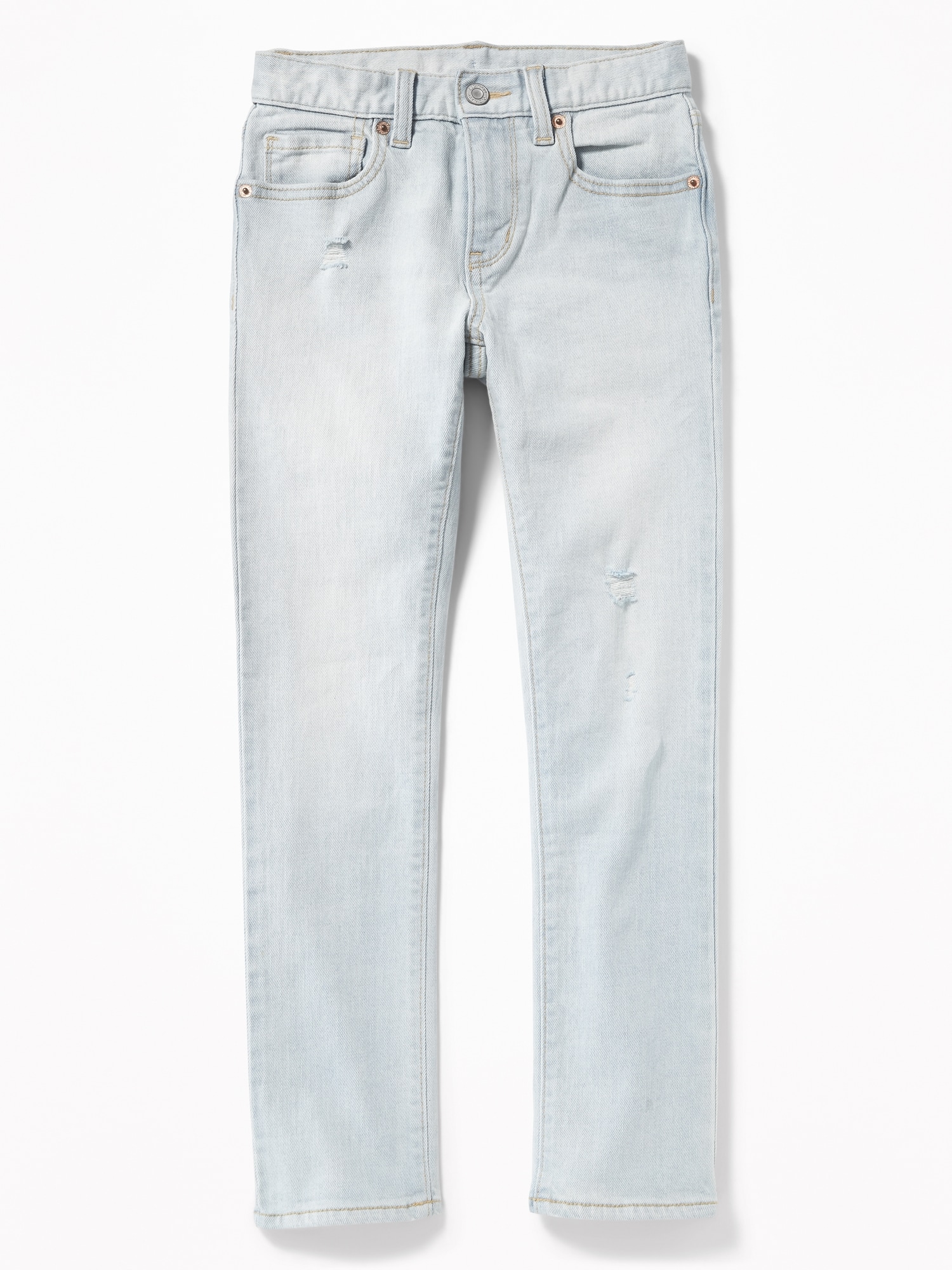 Distressed Built-In Flex Super Skinny Jeans For Boys | Old Navy