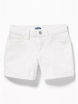 white denim shorts old navy