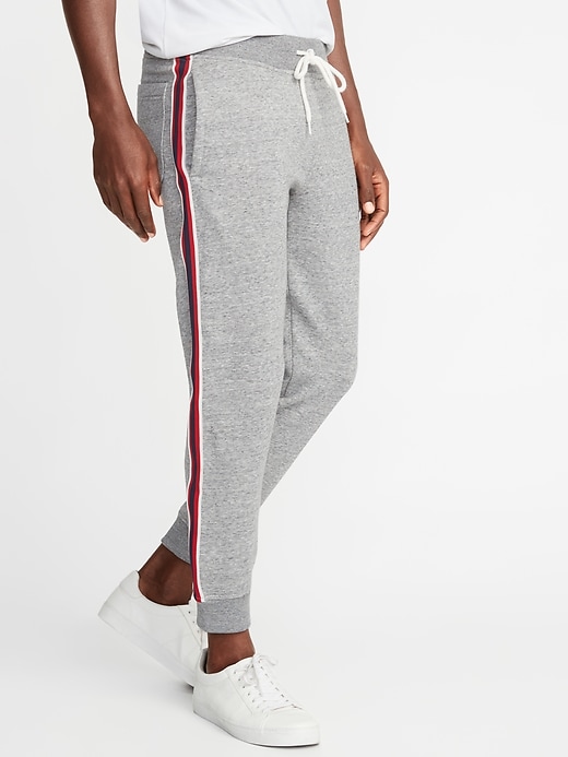 View large product image 1 of 2. Side-Stripe Joggers