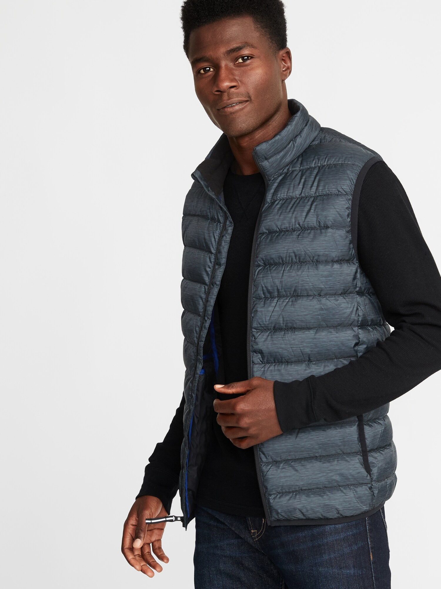 Packable Water-Resistant Quilted Vest for Men | Old Navy