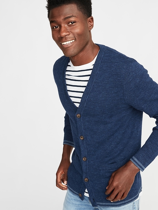 Image number 4 showing, Classic Button-Front Cardigan