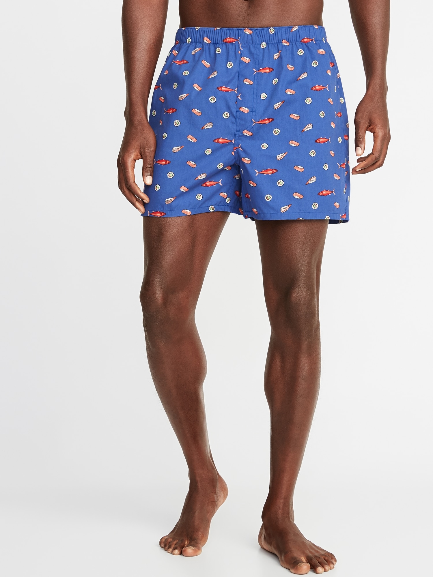 Soft-Washed Printed Boxers for Men | Old Navy
