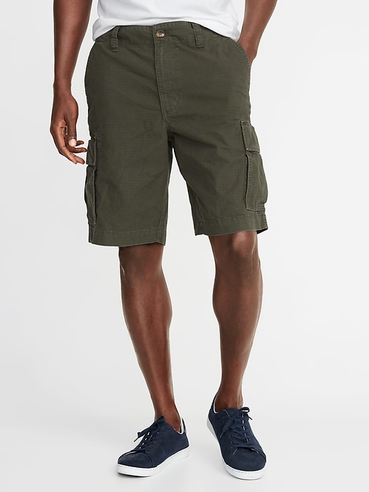 View large product image 1 of 2. Lived-In Ripstop Cargo Shorts - 10-inch inseam