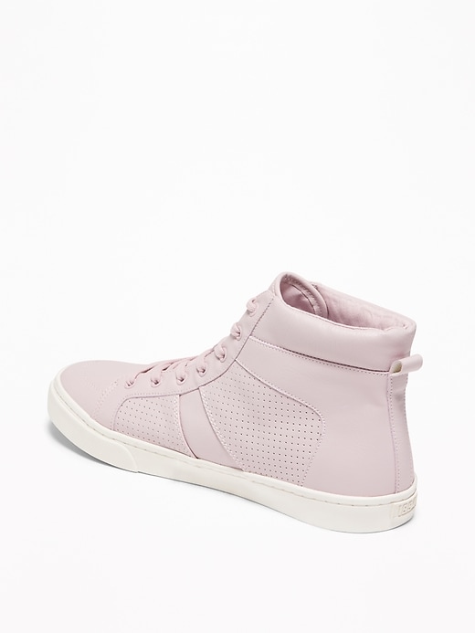 Image number 4 showing, Faux-Leather High-Tops for Women