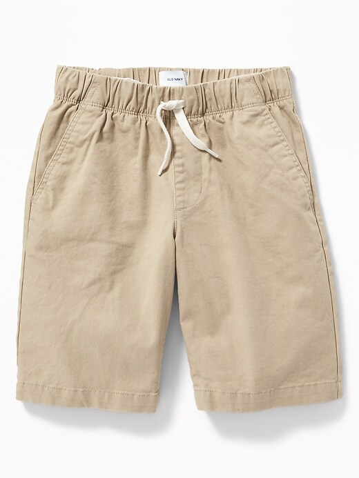 View large product image 1 of 3. Straight Built-In Flex Twill Jogger Shorts for Boys