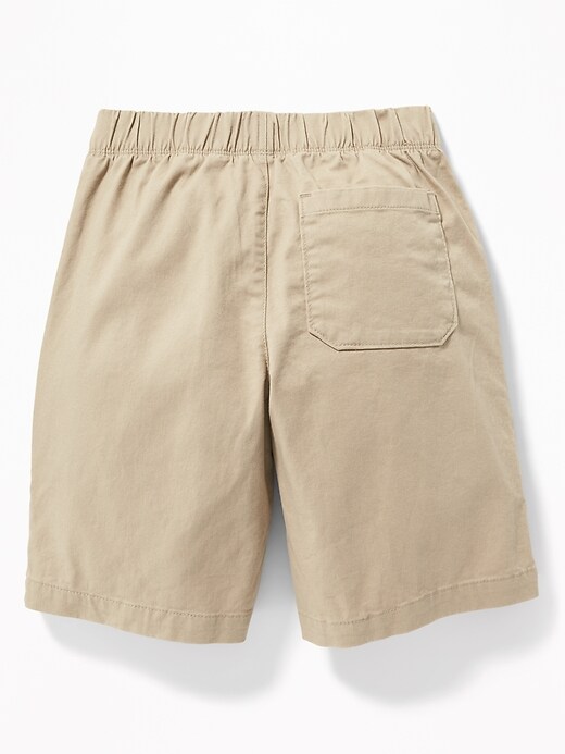 View large product image 2 of 3. Straight Built-In Flex Twill Jogger Shorts for Boys