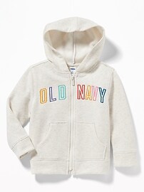 View large product image 4 of 4. Logo-Graphic Zip Hoodie for Toddler Girls