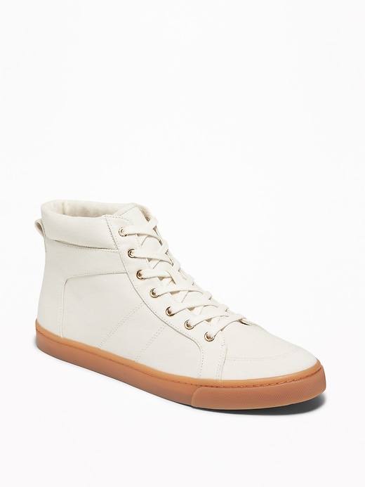 Image number 1 showing, Twill High-Tops for Women