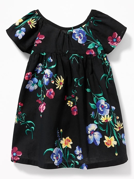 View large product image 2 of 3. Floral Fit & Flare Dress for Baby
