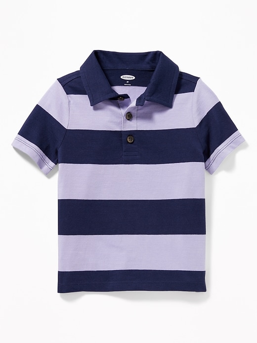 View large product image 1 of 1. Rugby-Stripe Polo for Toddler Boys