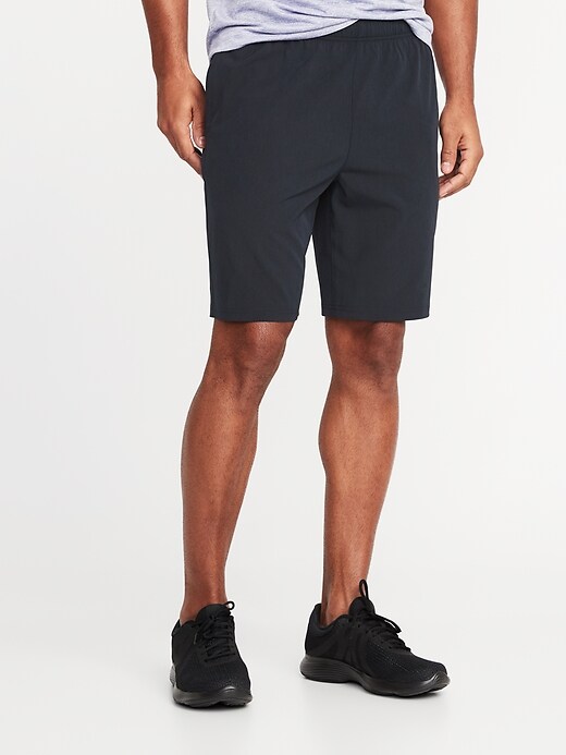 View large product image 1 of 2. Ripstop Hybrid Performance Shorts - 9-inch inseam