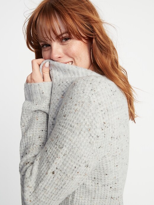 Image number 4 showing, Open-Front Thermal Sweater for Women