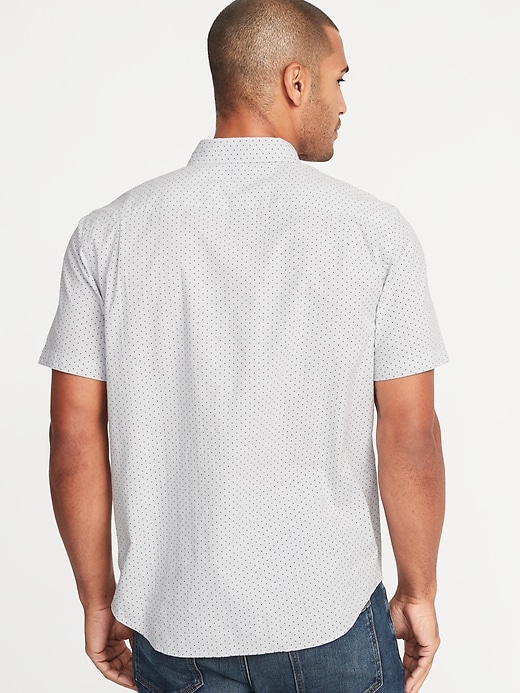 Image number 2 showing, Regular-Fit Built-In Flex Dot-Print Everyday Shirt
