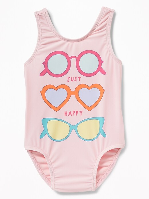 View large product image 1 of 2. Graphic Swimsuit for Toddler Girls