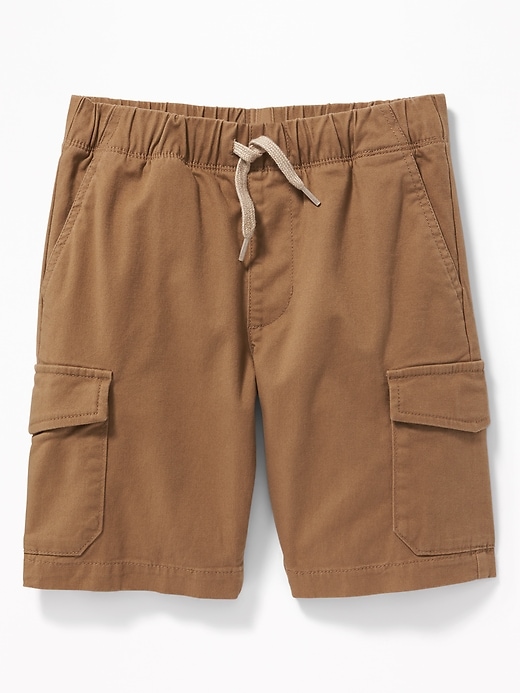 View large product image 1 of 1. Straight Built-In Flex Cargo Jogger Shorts For Boys