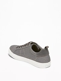 View large product image 3 of 3. Textured Canvas Sneakers for Boys