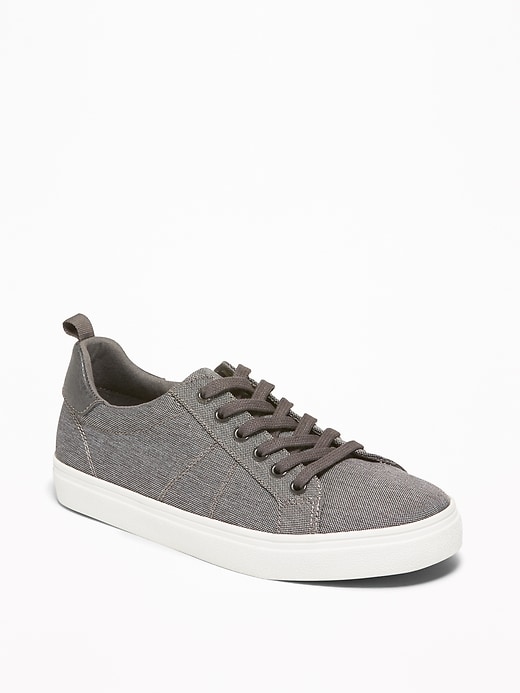 View large product image 1 of 3. Textured Canvas Sneakers for Boys