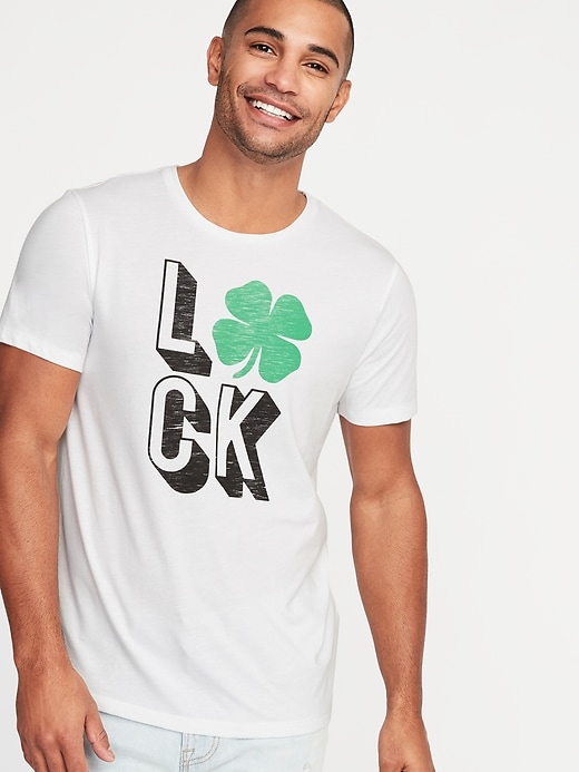 View large product image 1 of 1. St. Patrick's Day Graphic Tee