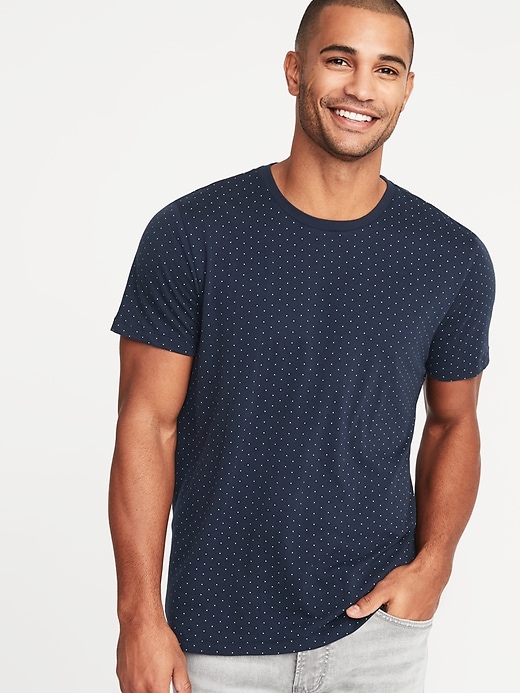 Soft-Washed Printed Tee for Men | Old Navy