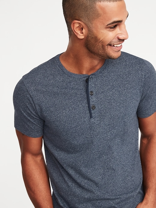Image number 4 showing, Soft-Washed Jersey Henley