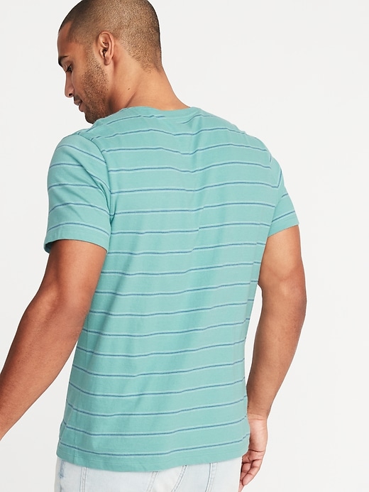 Image number 2 showing, Striped Soft-Washed Crew-Neck Tee